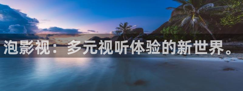 全能影视网站：泡影视：多元视听体验的新世界。